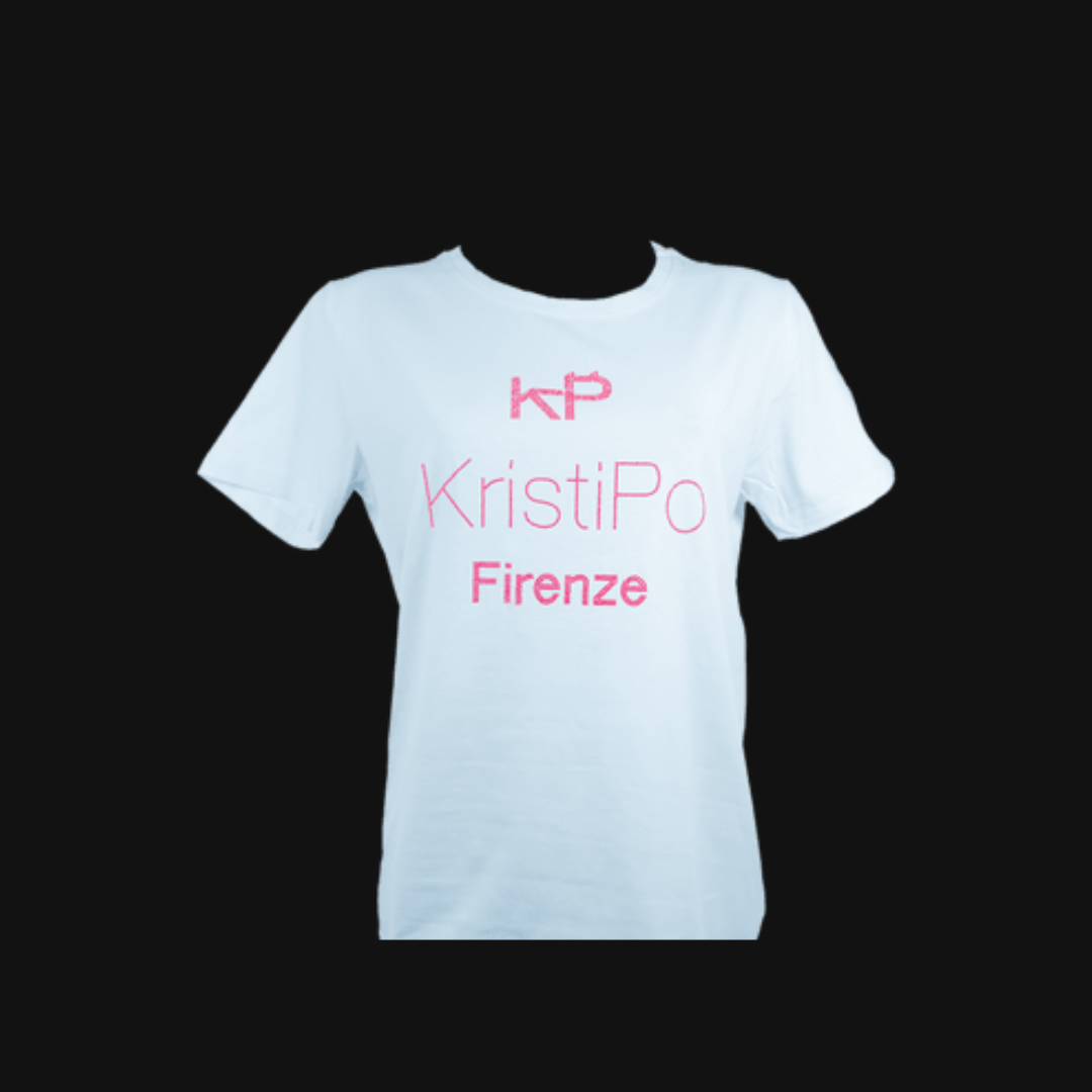T-shirt bianca - KristiPo